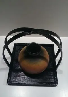 和 ☆ 小さな 花器 一輪挿しトレー付き