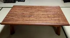 105cm こたつ 折脚 テーブル 長方形 ヴィンテージ調 アルト BR - メルカリ