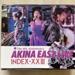 中森明菜 AKINA EAST LIVE INDEX-XXIII VHS ビデオ - メルカリ