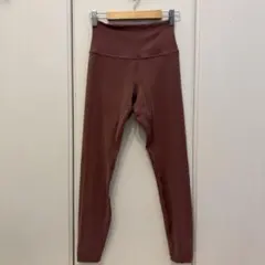 【値下げ】lululemon ヨガパンツ スモークピンク　サイズS