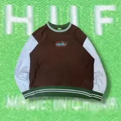 HUF CITY LIGHTS CREW スウェット y2k 短丈 コムドット