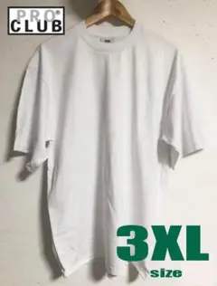 PROCLUB プロクラブ 無地 ヘビーウェイト 3XL ホワイト 白 Tシャツ