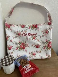 未使用　Cath Kidston フラワープリント エコバッグ