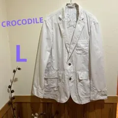 CROCODILE ホワイトジャケット