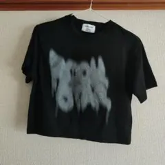 チェリーボムクロップドTシャツ ブラック　ユニセックス