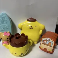ポムポムプリンとパンどろぼう、キティーちゃん