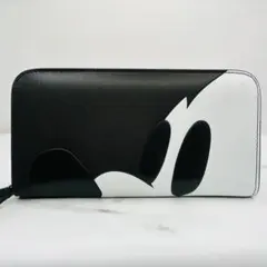 【美品】Disney COACH ミッキーマウス ラウンドファスナー 長財布のサムネイル
