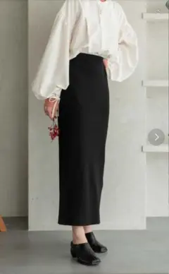 ニット ロングスカート