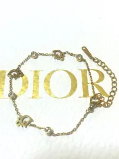 Dior ブレスレット　ゴールド　ノベルティのサムネイル