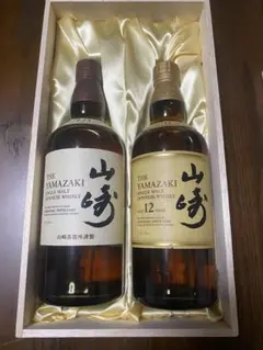 （3/24出品取り下げ） 山崎 12年 ピュアモルト 華ラベル 750ml 箱付 稀少 華ラベル】サントリー 山崎12年 ピュアモルトウイスキー 750ml