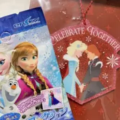 アナと雪の女王　ハッピーくじ　クリスマスオーナメント　シールコレクション　セット