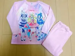 キミとアイドルプリキュア　パジャマ　ナイトウェア ピンク　長袖　120
