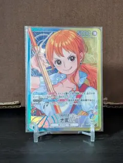 ワンピースカード ナミ リーダーパラレル op11 神速の拳 - メルカリ