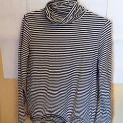 レディース　AMERICAN HOLIC ストライプ タートルネックのサムネイル