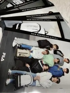FILA クリアファイル BTS コラボ 8枚のサムネイル