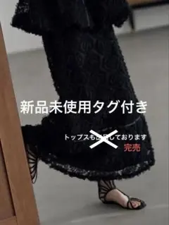 【新品未使用タグ付き】 willfully tulle flare SK