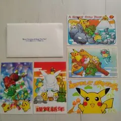 ​【希少・当時物】1999年 ポケモン ポストカード 5枚セット 姫野かげまる