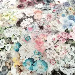 海外マスキングテープ 切れ端 切り売り 装飾 花 100種 - メルカリ