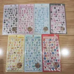 【正規品】ボンボンドロップ　文字シール　サンリオ　7種セット