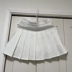 American Apparel ホワイトプリーツスカート M