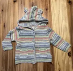 美品　BabyGAP　ギャップ　トップス　キッズ　ベビー　ボーダー　60サイズのサムネイル