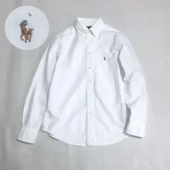 美品 ラルフローレン 近代モデル BDシャツオックスフォード サックス