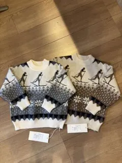 【新品未使用】2枚セット　ニット　セーター　ペア