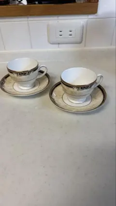WEDGWOOD コーヌコピア ティーカップ＆ソーサー　特別品　２セット
