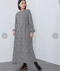 BEAMS HEART / アンティーク フラワー ワンピース