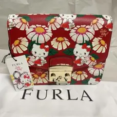 【新品未使用】FURLA ハローキティ ショルダーバッグ　メトロポリス FURLA】 ハローキティ メトロポリス ショルダーバッグ - メルカリ