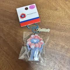 大阪関西万博 ミャクミャク 立体PVCボールチェーンフロッキー キーホルダー