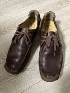 クラークス オリジナルズ ナタリー ブラウンレザー UK 10G 28.0cm