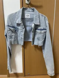 refuge DENIM クロップドデニムジャケット