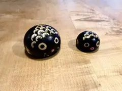 [手作り]金魚コケシ/2個セット　ハンドメイドの1品物です！置物,こけし
