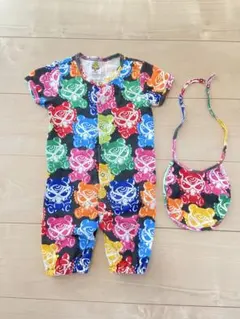 【4/12までの限定価格】ヒステリックミニ　半袖ロンパース　スタイセット