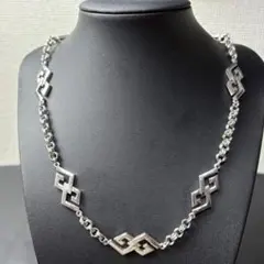 77cm GIVENCHY ロングネックレス シルバー アクセサリーのサムネイル