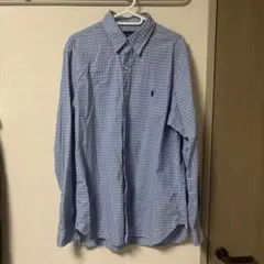 ラルフローレン　チェック柄 長袖シャツ