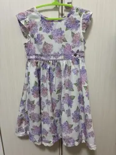 エニィファム　紫陽花ワンピース