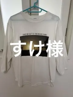 LE MÉLANGE 8部丈　プリントTシャツのサムネイル