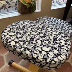 【れんげ様専用】パンダ グレー 替えカバー3点 宮武製作所 プロポーションチェア