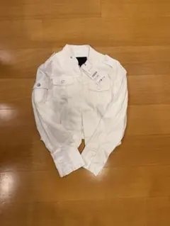 ZARA ホワイト デニムジャケット XS