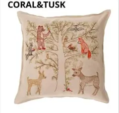 新品タグ付　CORAL&TUSK　コーラルアンドタスク　命の木　クッションカバー 2026年最新】Coral & Tusk クッションカバーの人気アイテム - メルカリ