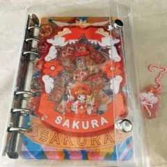 1点のみA6 カードキャプターさくらシャカシャカノートアクリルバインダー03