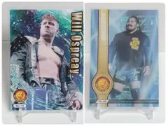 プロレス カード　新日本プロレス　ジェフ コブ　ウィル オスプレイ　訳あり