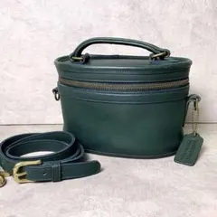 【美品 レア】オールドコーチ USA製 ショルダーバッグ バニティ ヴィンテージ