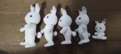 ショコラウサギファミリー5体セット