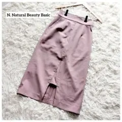 N. Natural Beauty Basic タイトスカート ピンク M