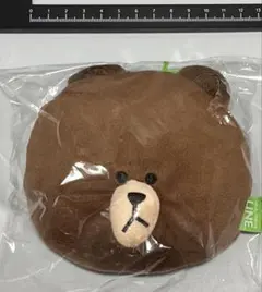 未開封　LINE FRIENDS BROWN ぬいぐるみポーチのサムネイル