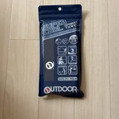 OUTDOOR スーパークールスポーツタオル　青　抗菌防臭のサムネイル