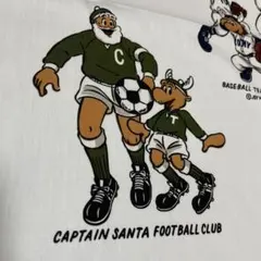 CAPTAIN SANTA 生地　約110cm幅×50cm